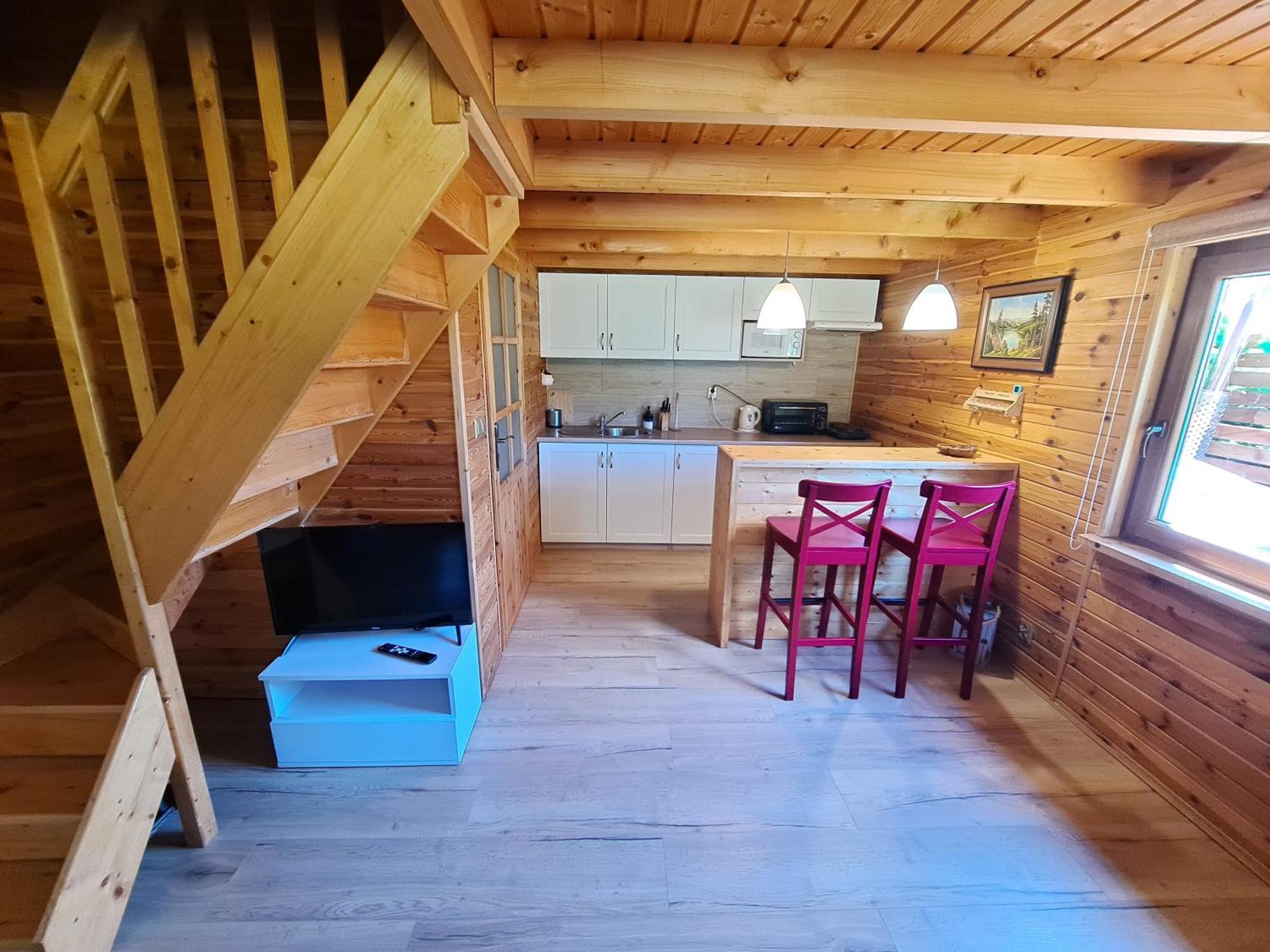 Nad Jeziorem Holiday home *
